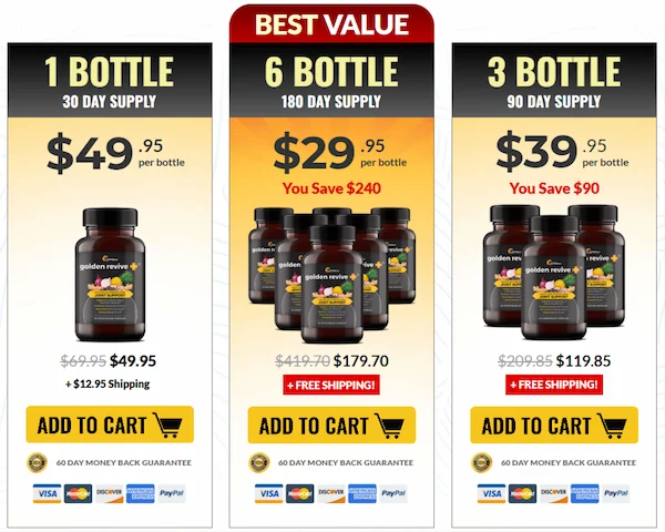 Golden Revive Plus Price