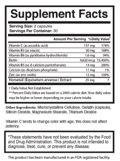 Derma Essential Supplement Facts