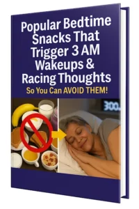 Popular Bedtime Snacks That Trigger 3 AM Wakeups & Racing Thoughts So You Can AVOID THEM