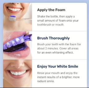 How To Use WellaWhite Teeth Whitening Foam