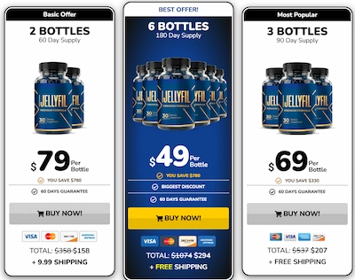 JellyFil pricing details