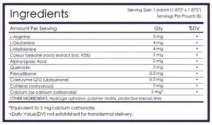 XenBurn-Supplement-Facts